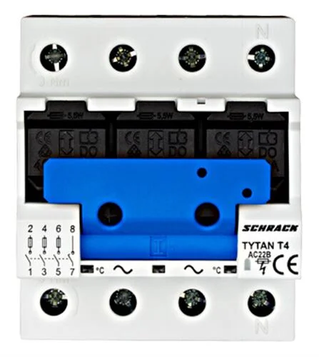 TYTAN T4P, D02-Lasttrennschalter, 3+N, komplett, 40A