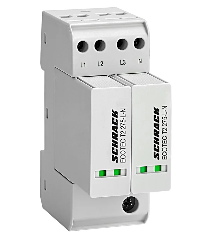 Überspannungsableiterset 4+0 Tn-S System, Klasse T2(+T3)