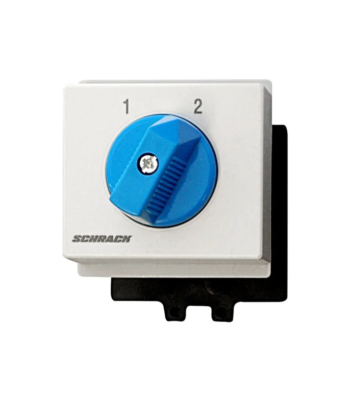 Umschalter für Reiheneinbau, ohne 0 Stellung, 3-polig, 20A