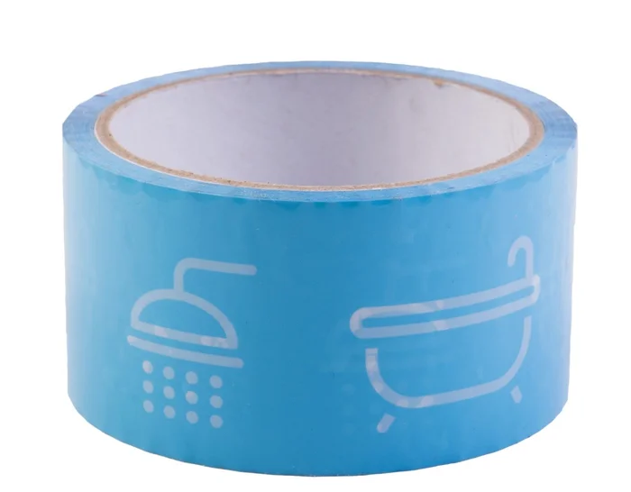 Umzugsklebeband, Bad, 50 mm x 40 m (blau)
