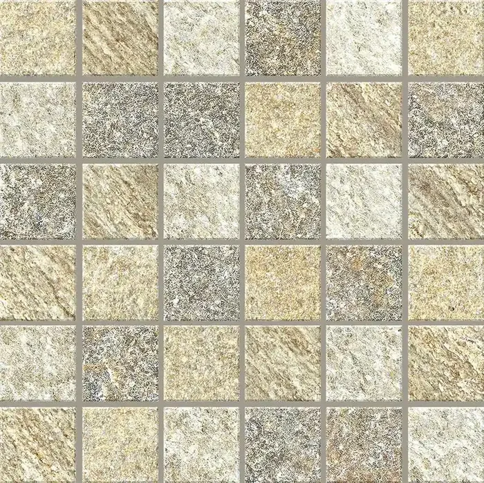 Unicom Starker Arenite Multi Matt Mosaikfliese 5×5 (30×30) R10/B Art.-Nr. 10008