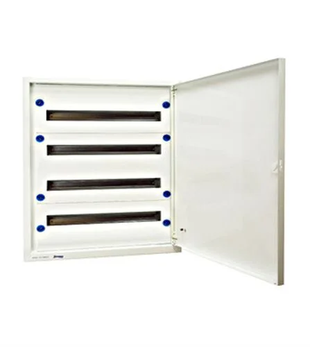 Unterputz-Verteiler 4×33 TE mit Türe inkl. Mauerwanne