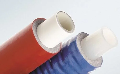 V&N Easytec Rohr vorisoliert 6mm, rot-50m