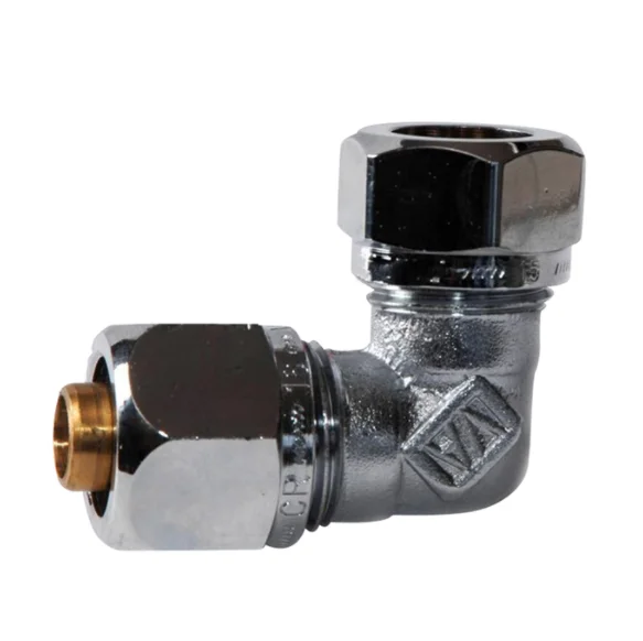 Vatette 16 x 2,0 – 2,25 x Cu15 Winkeladapter (Chrom)