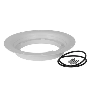 Verlängerungsring 25 mm Weiß inklusive O-Ring und Schraube