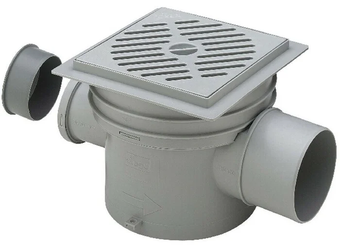 Viega Optifix 3 Kellerablauf DN100 Bodenablauf Rückstauverschluss Rückstauklappe
