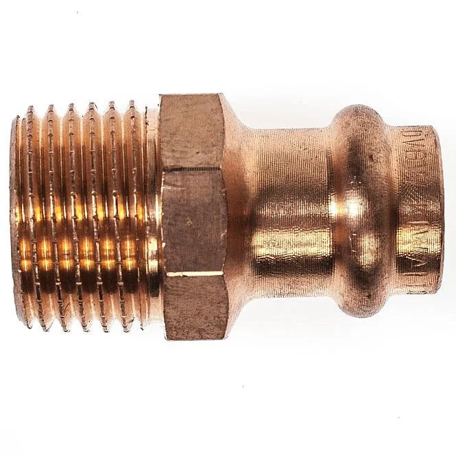 VIEGA Sanpress Übergang 290764 12×1/2′ AG, Pressanschluss, R Gewinde