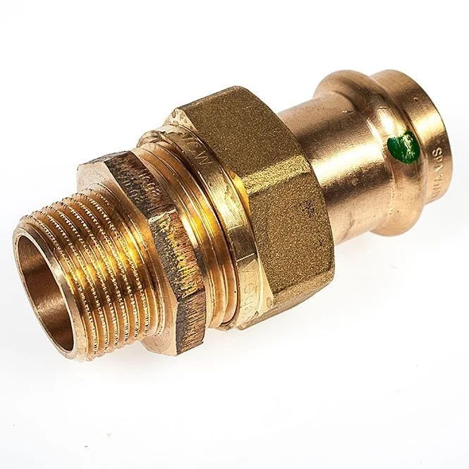 VIEGA Sanpress Verschraubung 120047 28×1″ AG, Pressanschluss, R Gewinde