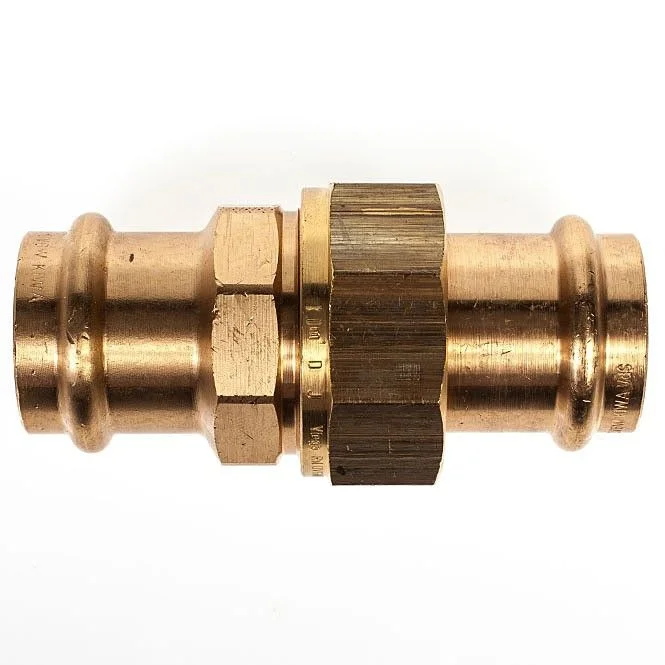 VIEGA Sanpress Verschraubung 124311 28 mm, Pressanschluss, flachdichtend