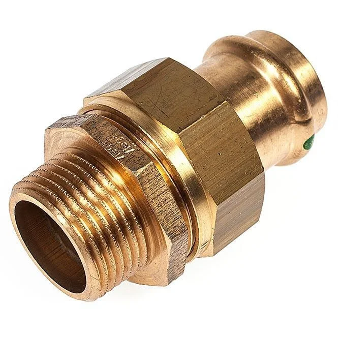 VIEGA Sanpress Verschraubung 148492 22×1′ AG, Pressanschluss, R Gewinde