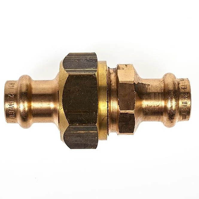 VIEGA Sanpress Verschraubung 293017 12 mm, Pressanschluss, flachdichtend