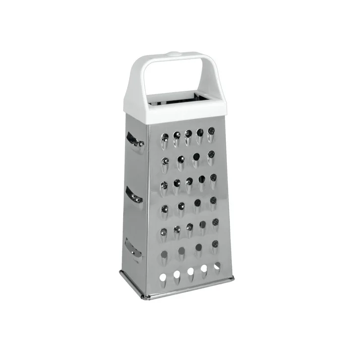 Vierkantreibe, Inox/Weiß, Edelstahl/ABS, (inox/weiß) 214 x 92 x 68 mm (H x B x T)