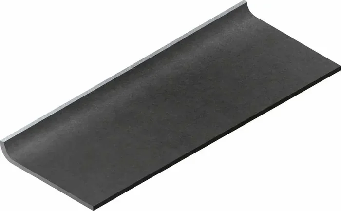 Villeroy & Boch X-Plane Schwarz Matt Sockelfliese 30×10 Art.-Nr. ZM91 2493