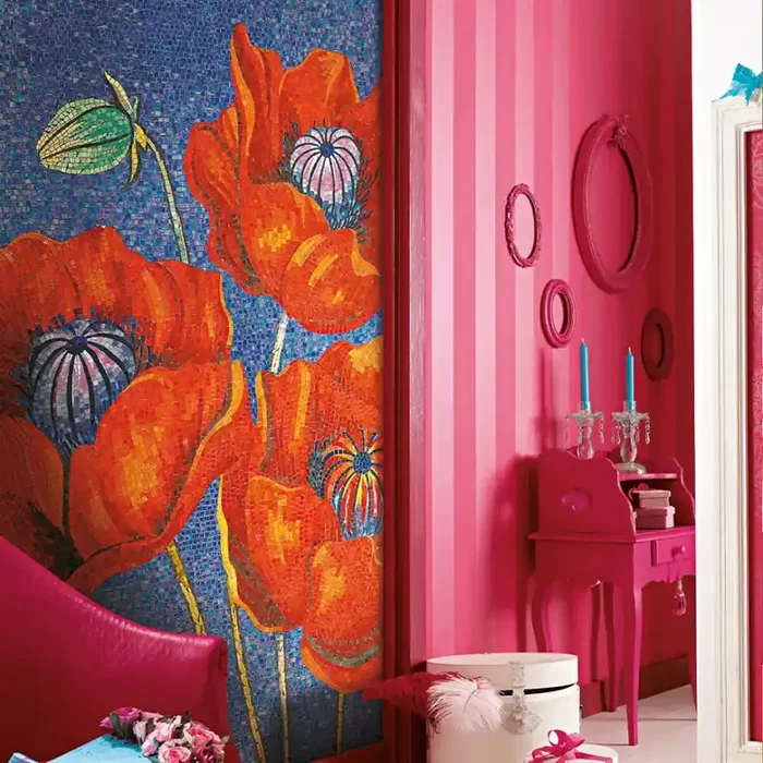 Vitrex Mosaik Artistico 100×200 – Papavero