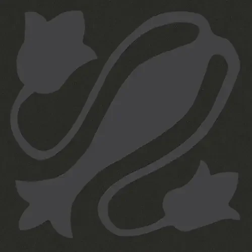 Vives 1900 Dekorfliese 20×20 cm Maestre Ceniza