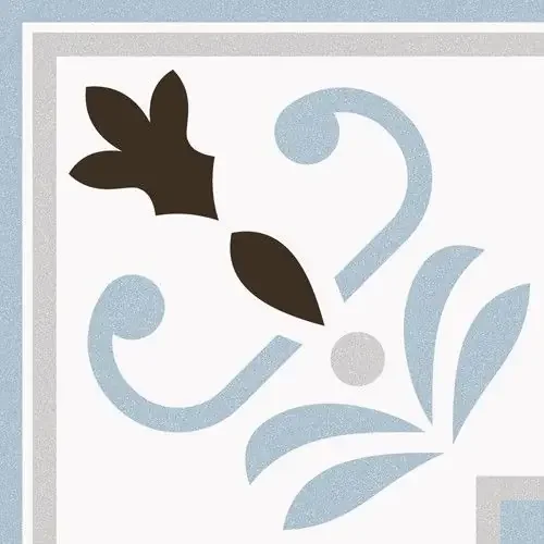 Vives 1900 Ecke 20×20 cm Valvanera-3 celeste