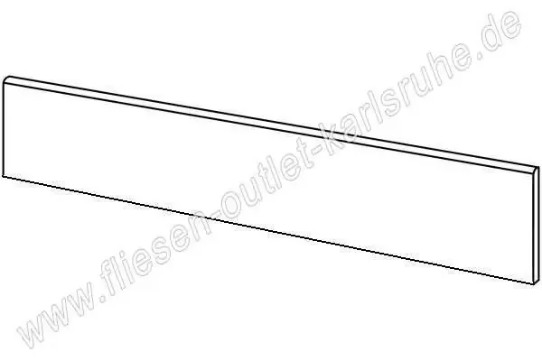 Vives Arhus Sockel 9,4×44,3 cm negro