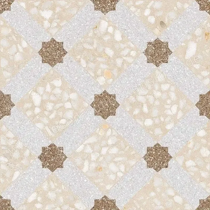 Vives Feinsteinzeug 30×30 cm Farnese Dekor Mancini Crema