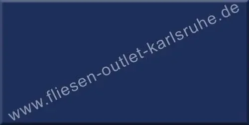 Vives Rivoli marino Wandfliese 10×20 cm marineblau glänzend