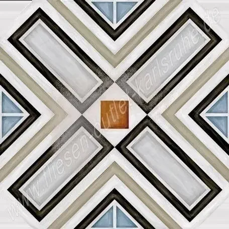 Vives Vodevil Achteckfliese 20×20 cm Dekor Ritter Multicolor