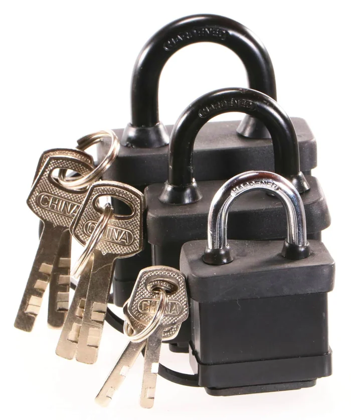 Vorhangschlosssatz 3-tlg.