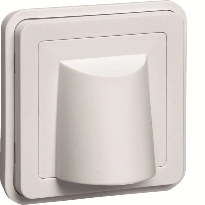 W.1 Kabelauslass-Einsatz polarweiß