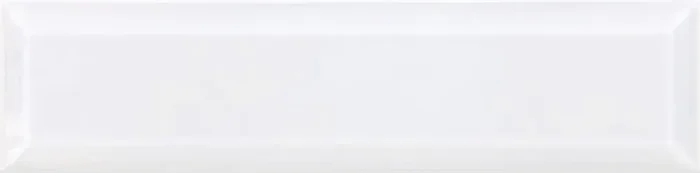 Wandfliese Brooklyn White 7,5x30cm Glänzend Restposten
