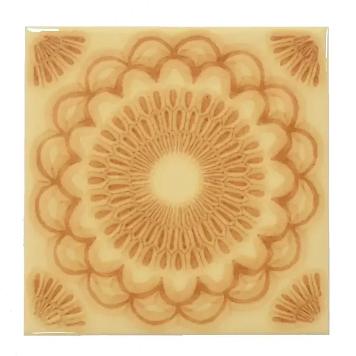 Wandfliese Dekor Steuler Design E3030 beige braun 15×15 cm