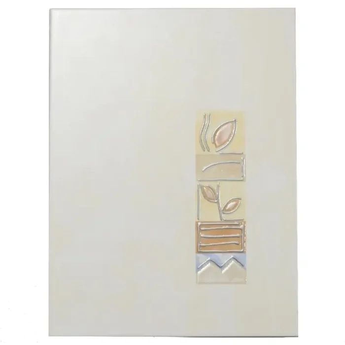 Wandfliese Dekor Steuler Design E700 35096 creme mehrfarbig 25×33 cm