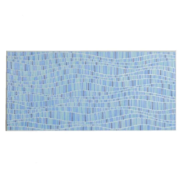 Wandfliese Dekor Steuler Design E703 26160 Oceans Five blau türkis 25×50 cm I.Sorte