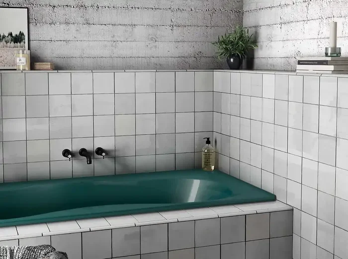 Wandfliese Emilia Weiß Glänzend 13x13cm