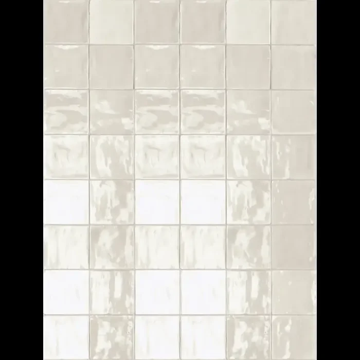 Wandfliese im Zellijes Look Tsquare 15 x 15 cm Glossy Pure Linen