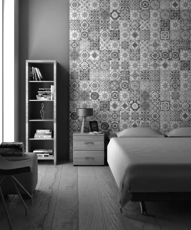 Wandfliese La Vita Grau Matt 20x20cm