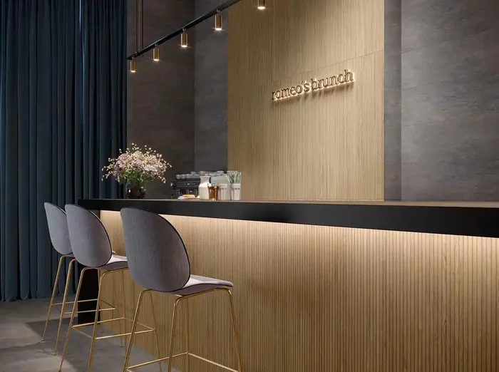 Wandfliese Madera Oak 40x120cm Rektifiziert