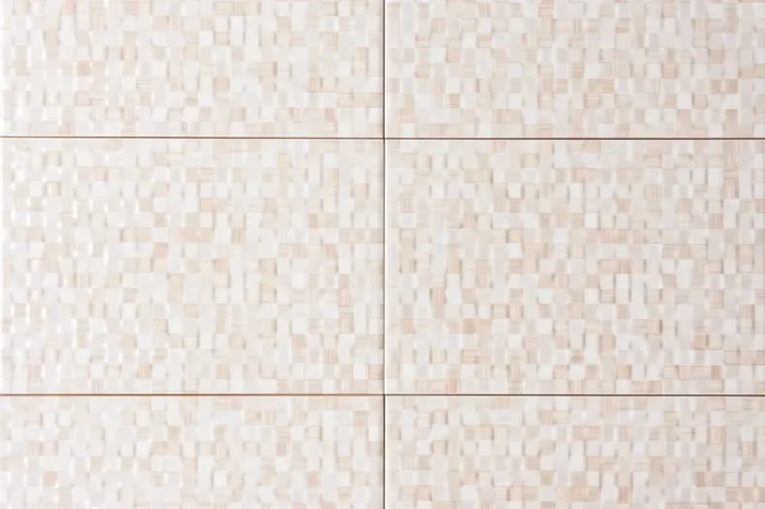 Wandfliese Scheinmosaik beige 20×30