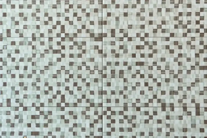 Wandfliese Scheinmosaik grün 20×30