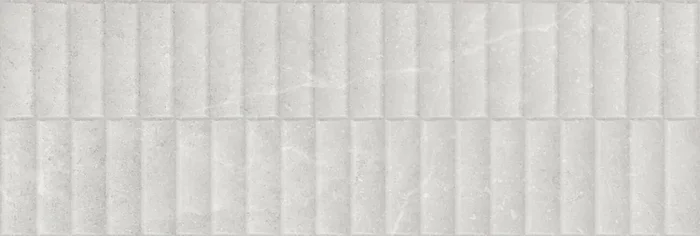 Wandfliese Schirokko Dekor Blind Weiß 40x120cm Rektifiziert