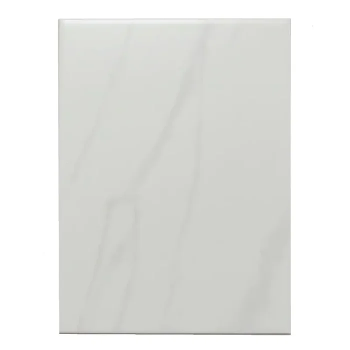 Wandfliese Steuler Design E1725 POE13001 Logo weiß grau 25×33 cm