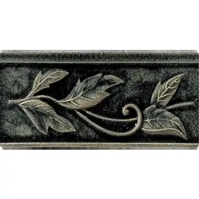 Wandfliese The Traditional Style decor 7,5×15 Basalt [14Stk.]