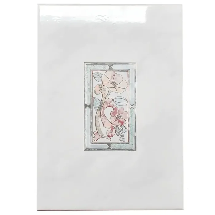 Wandfliese Villeroy & Boch E5428 1150 AM81 Opalin grau blau beige 25×35 cm I.Sorte