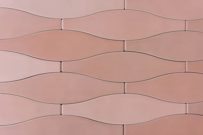 Wandfliese Welle Flamingo mix 7.5×30