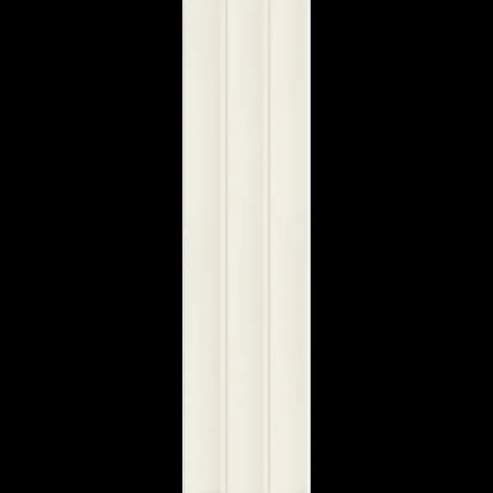 Wandfliesen Abacus Flat 7,5×30 White Matt