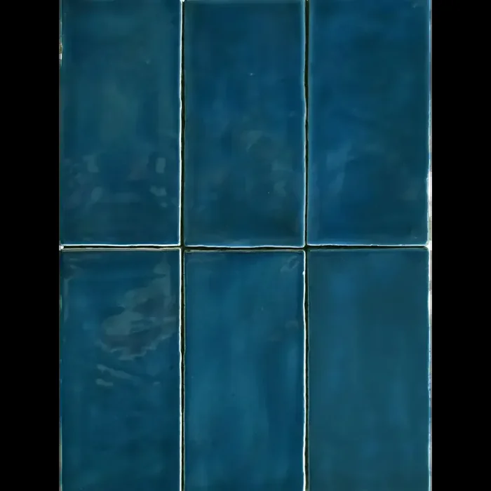 Wandfliesen in Vintage Memorie Format 6,5 x 13 cm Glossy Topazio