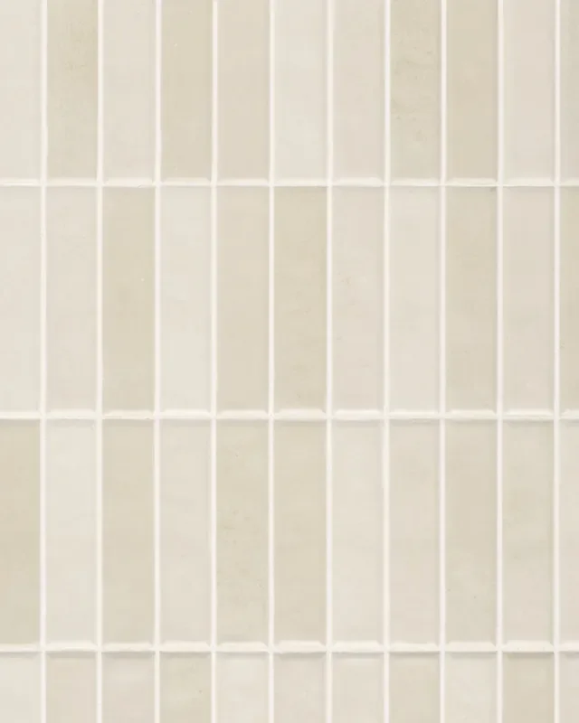 Wandfliesen Stäbchen Creme Matt 10×30 cm Pam Cream