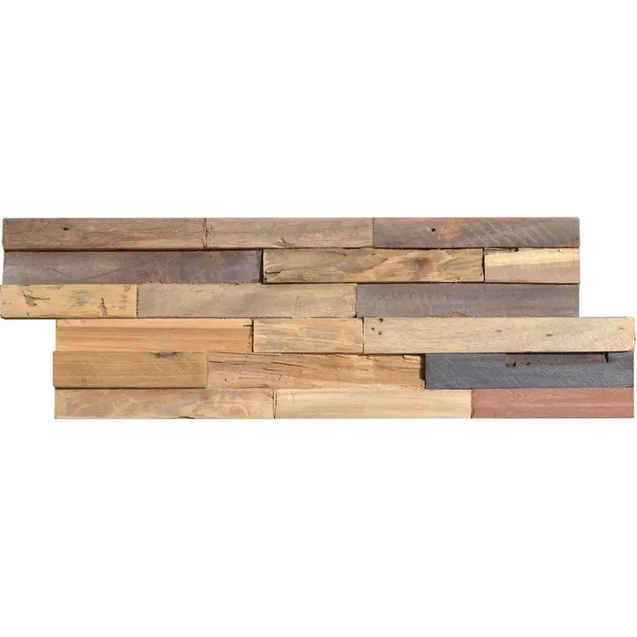 Wandverblender Colorado Teak Holz – – 60×15