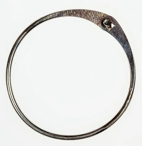 Warenring Stahl gehärtet verzinkt, 60 mm Durchmesser