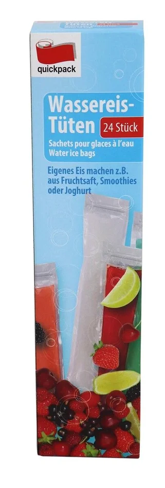 Wassereistüten,10 Stueck, Füllmenge: ca. 80 ml