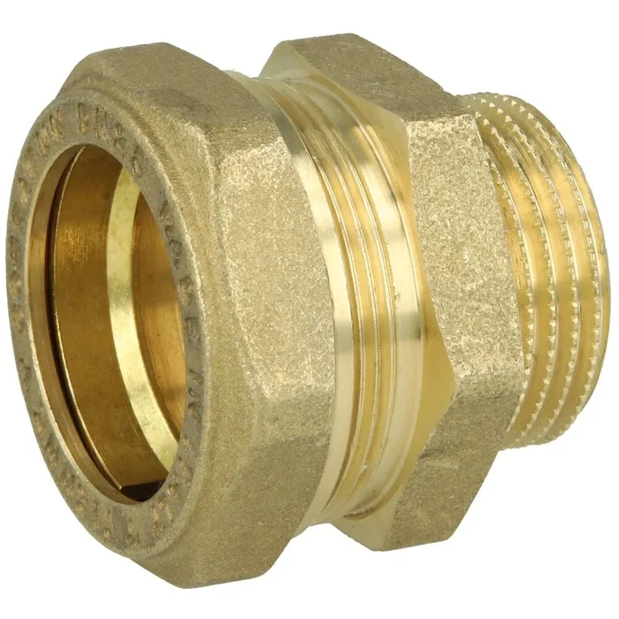 Wellrohrverschraubung DN25 x 1″ AG