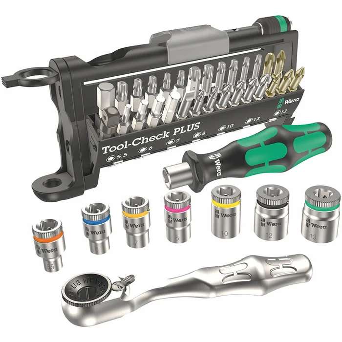 Wera Bitsatz Tool-Check PLUS Zyklop Mini 39‑teilig