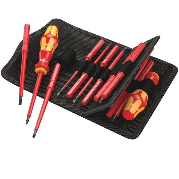 Wera Schraubendrehersatz 17tlg mit Wechselklingen VDE 17 Universal 1 05059030001